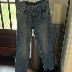 Lucky Brand Men's Straight Blue Jeans